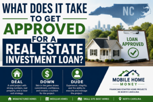 what does it take to get approved for a real estate investment loan