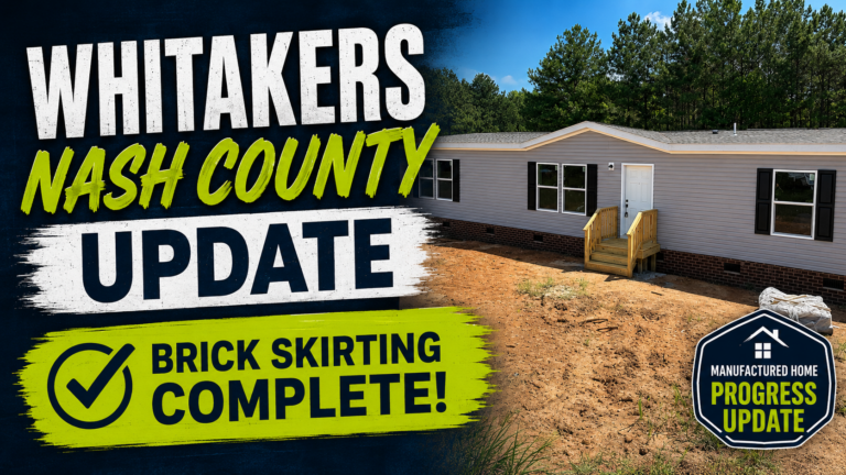 whitakers nc manufactured home spec build