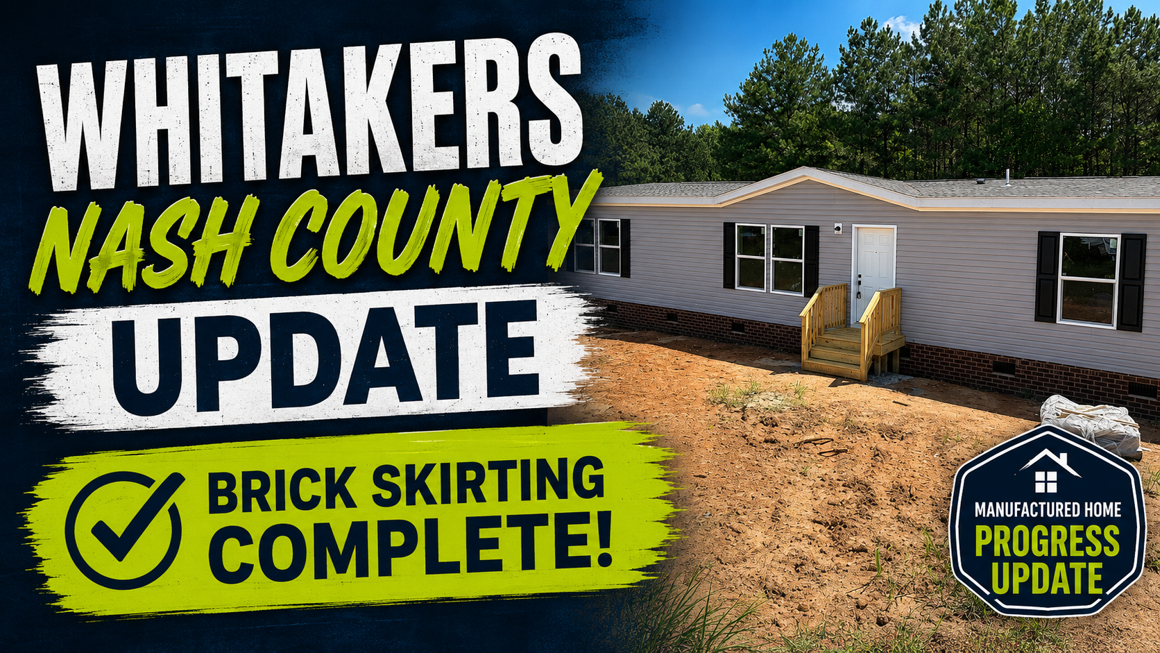 whitakers nc manufactured home spec build