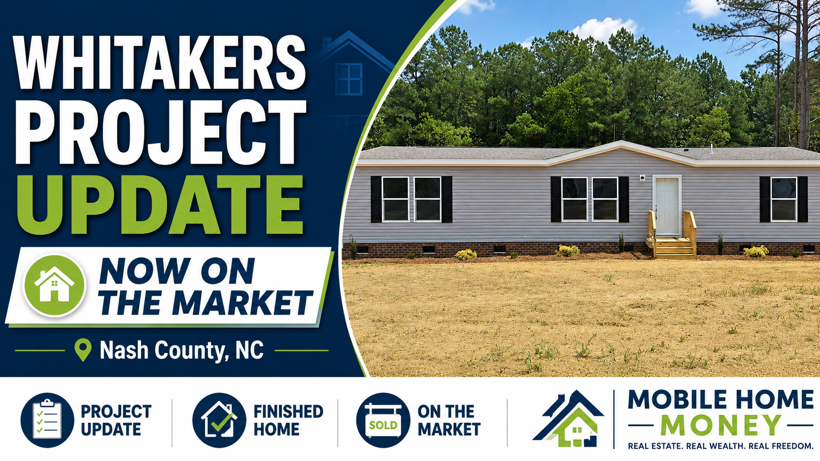 whitakers nash county manufactured home on market